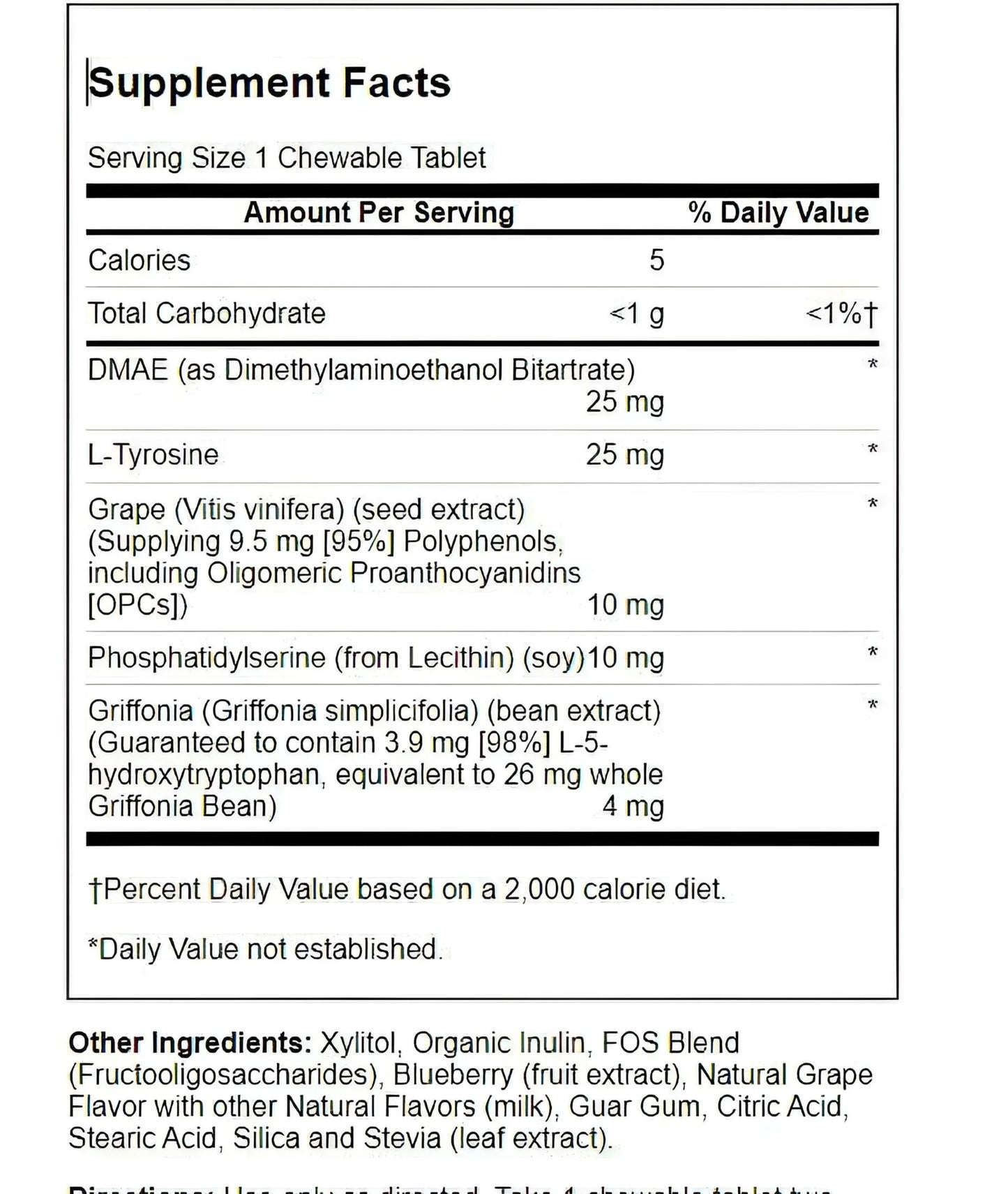 Kids Focus Chewables - Grape 60 Chwbls