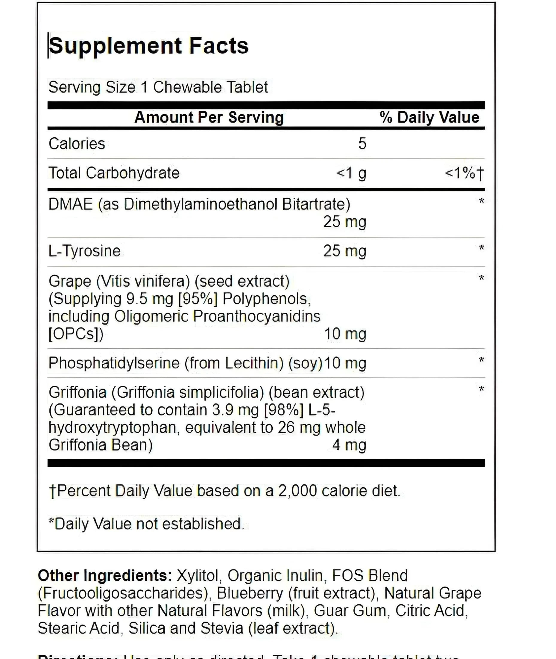 Kids Focus Chewables - Grape 60 Chwbls