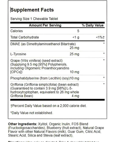 Kids Focus Chewables - Grape 60 Chwbls